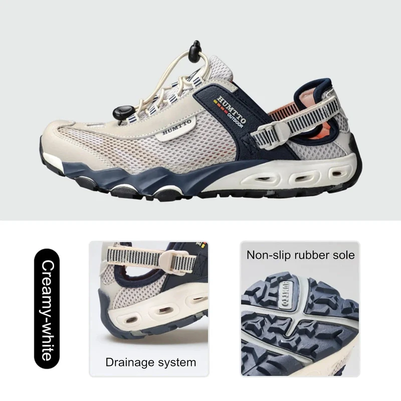 HUMTTO Sommer Wanderschuhe für Männer Outdoor Trekking Turnschuhe Frauen Klettern Sport Wandern Herren Weibliche Schuhe Wasser Strand Sandalen