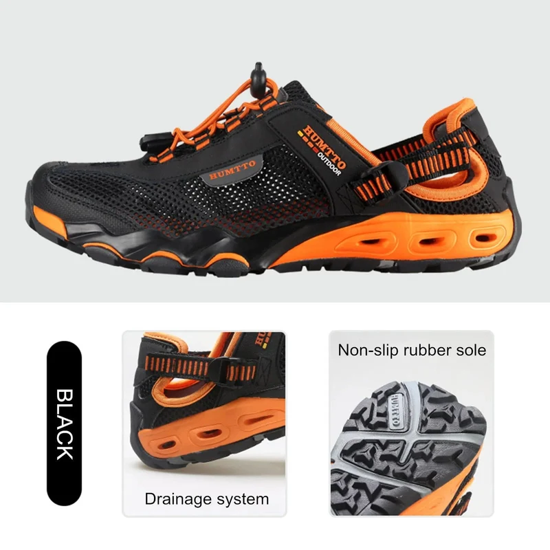 HUMTTO Sommer Wanderschuhe für Männer Outdoor Trekking Turnschuhe Frauen Klettern Sport Wandern Herren Weibliche Schuhe Wasser Strand Sandalen