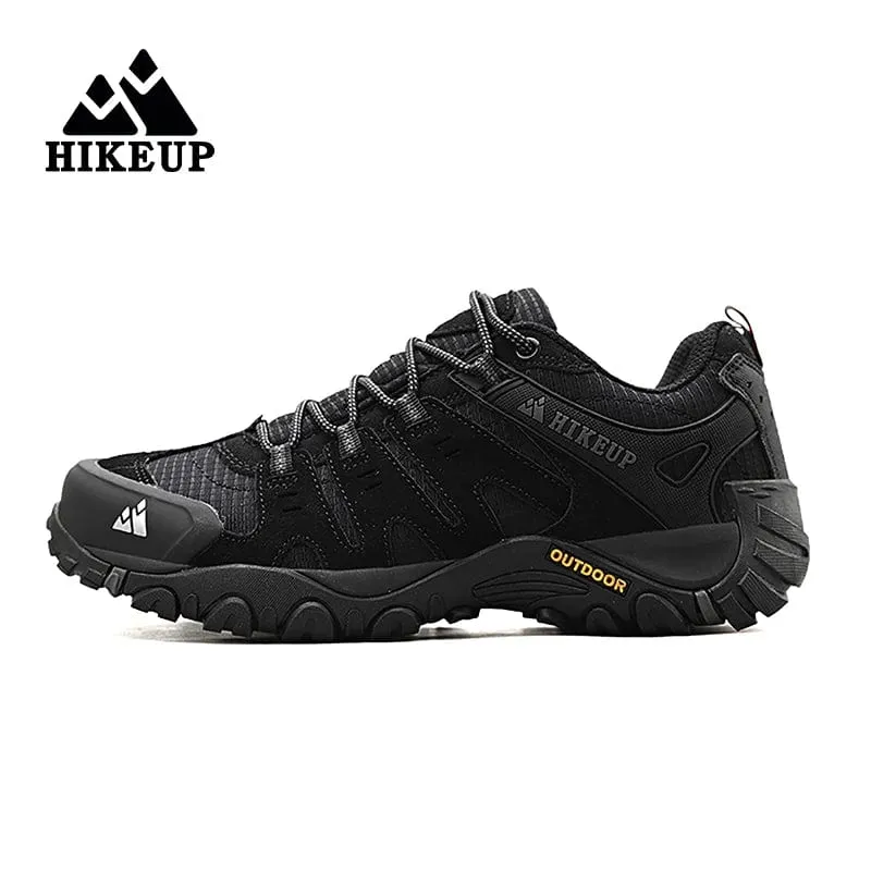 HIKEUP Herren-Wanderschuhe, Wildleder, Outdoor-Schuhe, verschleißfest, für Herren, Trekking, Wandern, Jagd, taktische Turnschuhe