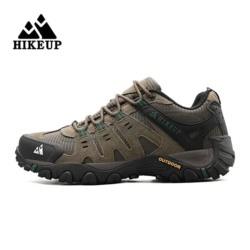 HIKEUP Herren-Wanderschuhe, Wildleder, Outdoor-Schuhe, verschleißfest, für Herren, Trekking, Wandern, Jagd, taktische Turnschuhe