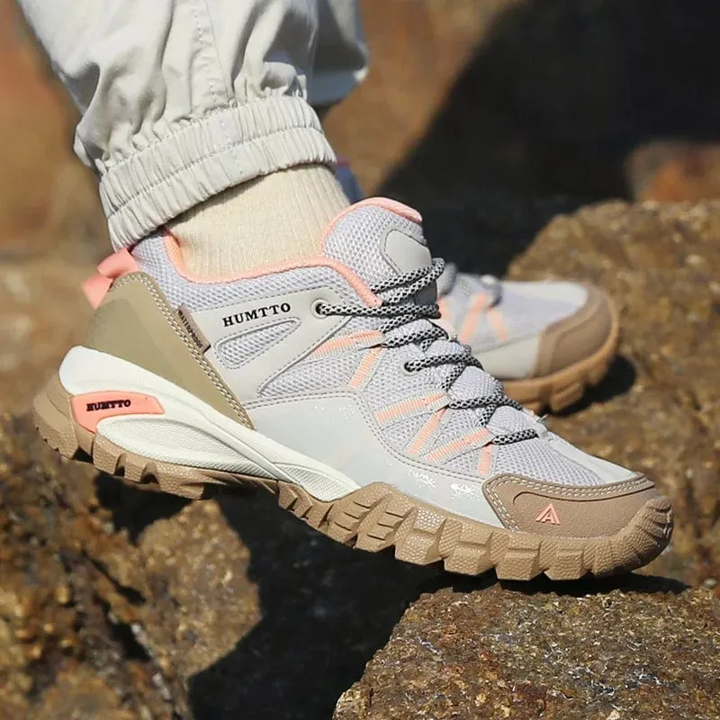 HUMTTO Neue Ankunft Herren Wanderschuhe Atmungsaktive Lace Up Trekking Stiefel Männlichen Dämpfung Ourdoor Klettern Tourismus Turnschuhe für Männer
