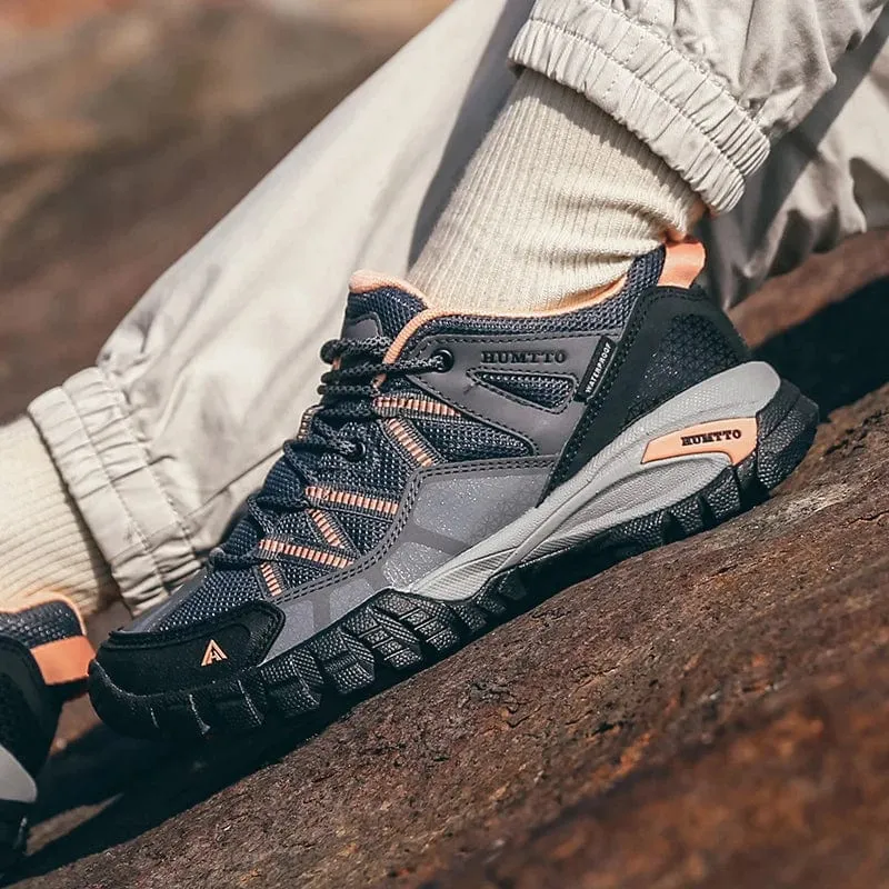 HUMTTO Neue Ankunft Herren Wanderschuhe Atmungsaktive Lace Up Trekking Stiefel Männlichen Dämpfung Ourdoor Klettern Tourismus Turnschuhe für Männer