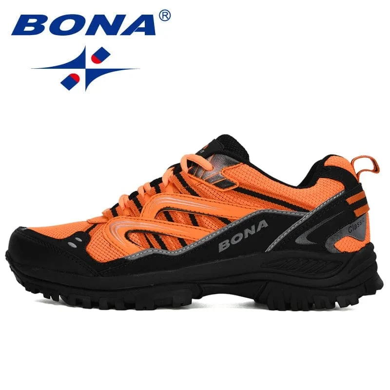 BONA Neue Designer Beliebte Turnschuhe Wanderschuhe Männer Outdoor Trekking Schuhe Mann Tourismus Camping Sport Jagd Schuhe Trendy