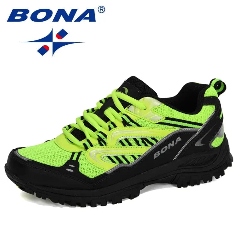 BONA Neue Designer Beliebte Turnschuhe Wanderschuhe Männer Outdoor Trekking Schuhe Mann Tourismus Camping Sport Jagd Schuhe Trendy