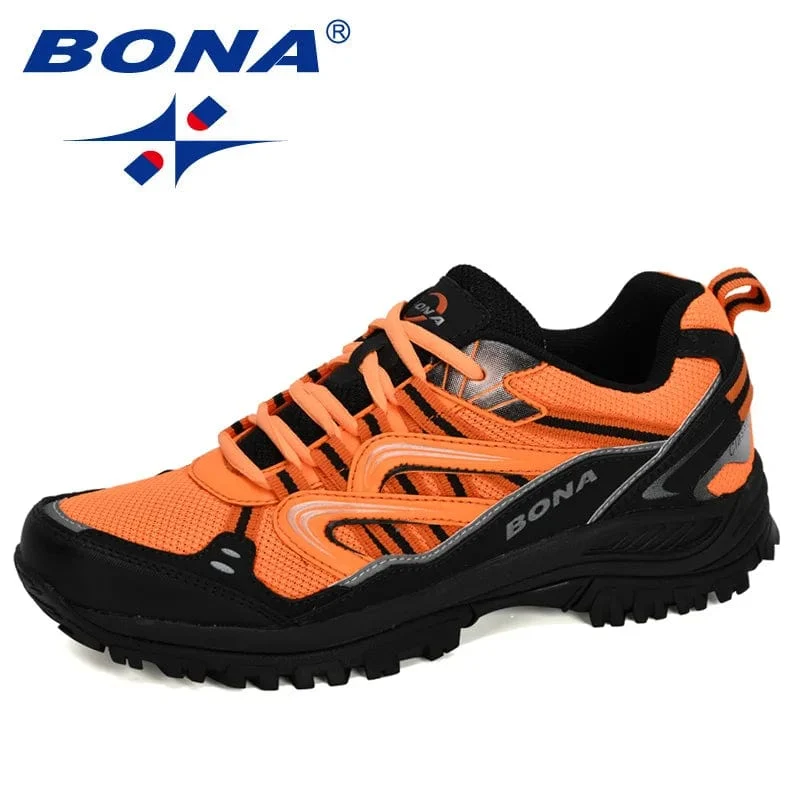 BONA Neue Designer Beliebte Turnschuhe Wanderschuhe Männer Outdoor Trekking Schuhe Mann Tourismus Camping Sport Jagd Schuhe Trendy
