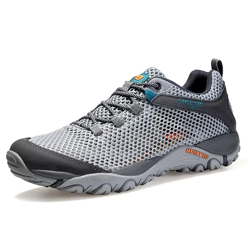 HUMTTO Sommer Wandern Turnschuhe Schuhe für Männer 2021 Atmungsaktive Outdoor Trekking Sport Herren Wasser Schuhe Klettern Walking Mann Schuhe