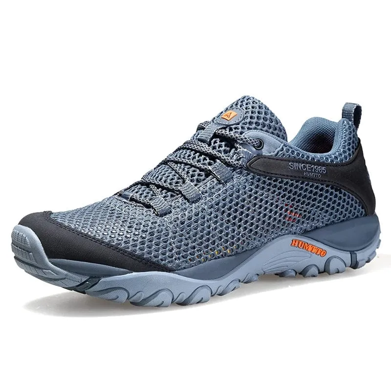 HUMTTO Sommer Wandern Turnschuhe Schuhe für Männer 2021 Atmungsaktive Outdoor Trekking Sport Herren Wasser Schuhe Klettern Walking Mann Schuhe