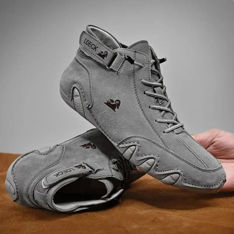 Sportschuhe Herren Winter 2023 Neue Freizeitschuhe High Top Wandern Winter Wärme Pelz Designer Fashion Casual Lace Up Schuhe