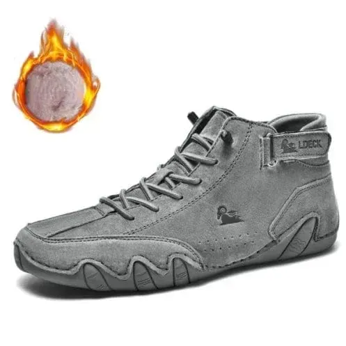 Sportschuhe Herren Winter 2023 Neue Freizeitschuhe High Top Wandern Winter Wärme Pelz Designer Fashion Casual Lace Up Schuhe