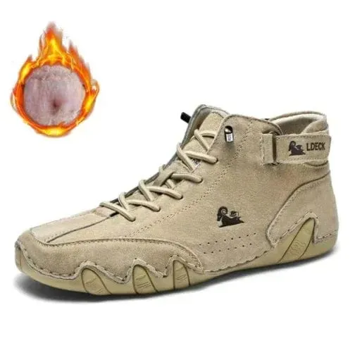 Sportschuhe Herren Winter 2023 Neue Freizeitschuhe High Top Wandern Winter Wärme Pelz Designer Fashion Casual Lace Up Schuhe