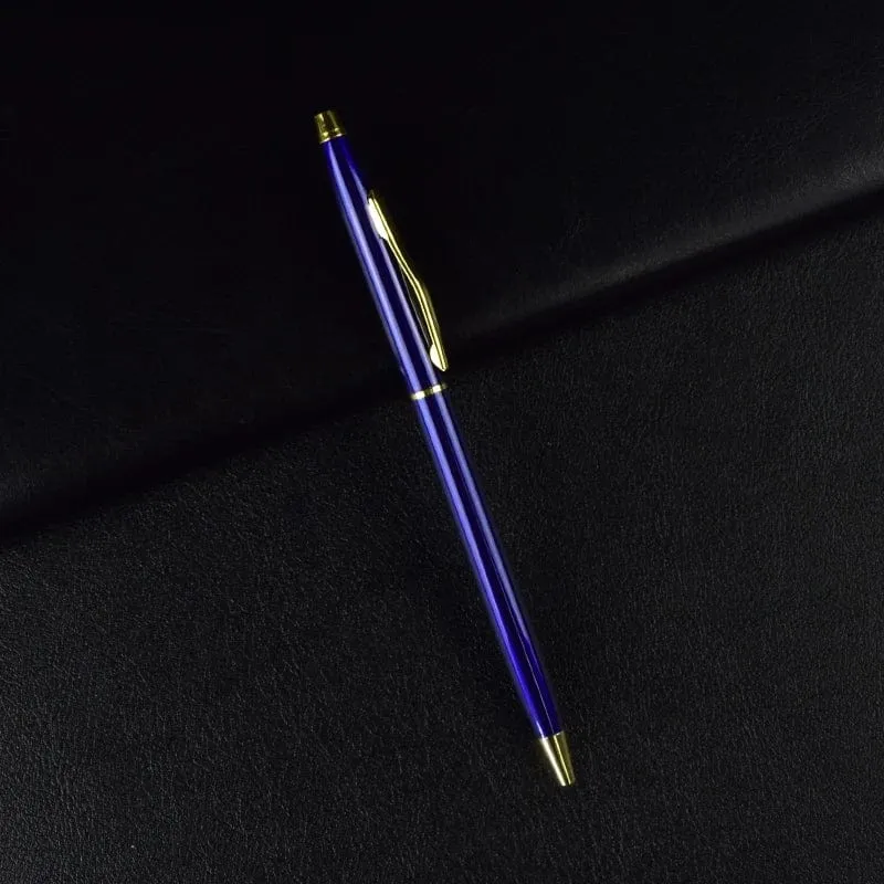 Personalisierter Luxus-Kugelschreiber mit individuellem Logo, Geschenk für Schullehrer, Stifte zum Schreiben von Bürobedarf, Werbung, Schreibwaren