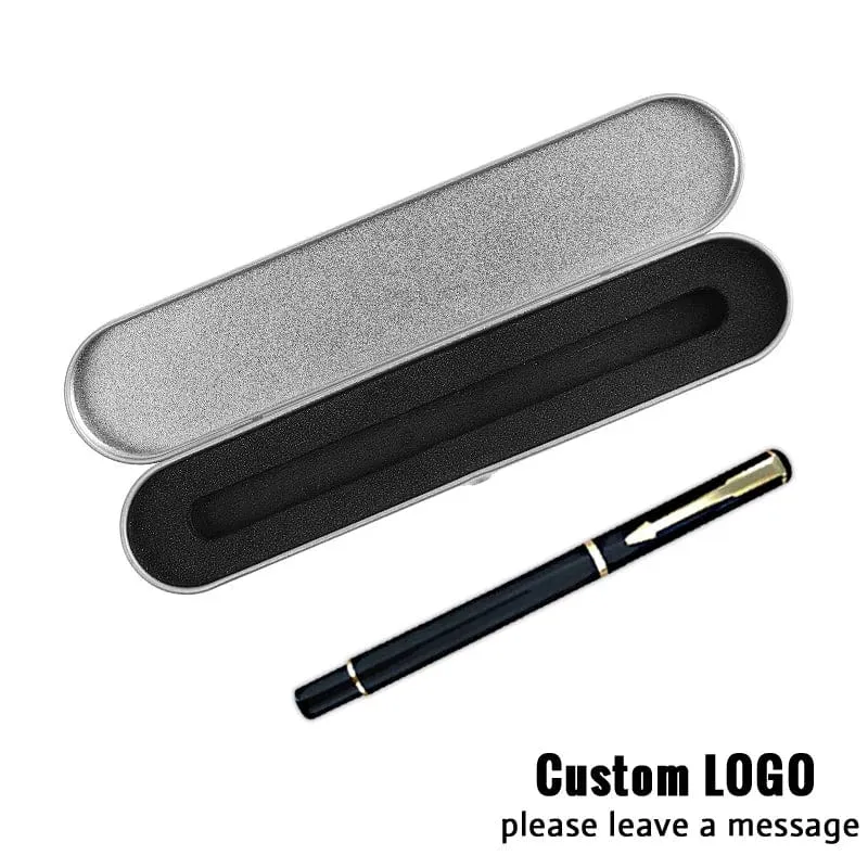 Exquisite Geschenkbox Kugelschreiber Set Business Individuelles Logo Bürozubehör Schüler Lehrer Geschenk Schreibstifte Schnitzen Name