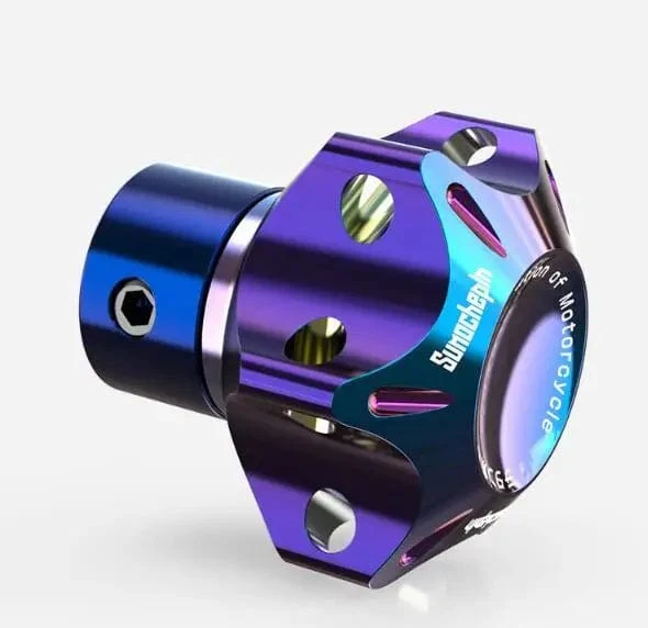 1PC Universal CNC Auto Motorrad Schlüssel Kopf Aluminium Legierung Titan Brennen Hex Schlüssel Bit Spitze Auto Dekoration Zubehör