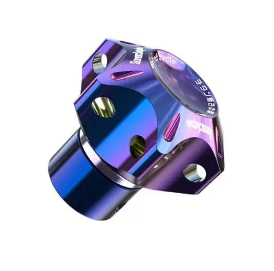 1PC Universal CNC Auto Motorrad Schlüssel Kopf Aluminium Legierung Titan Brennen Hex Schlüssel Bit Spitze Auto Dekoration Zubehör