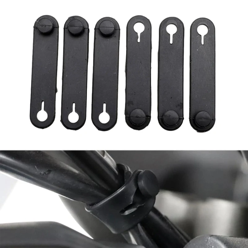 6 stücke Motorrad Gummi Rahmen Sicherung Kabel Kabelbaum Für Bmw R 1250 Gs Abenteuer Hornet Ktm Exc Zubehör