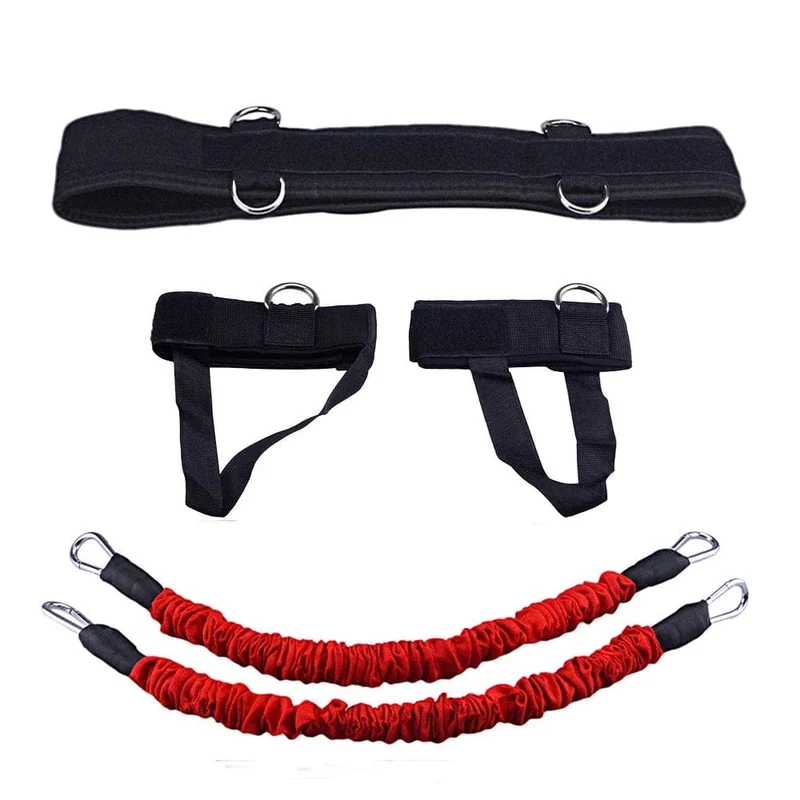 Fitness Bounce Trainer Seil Widerstand Bands Übung Ausrüstung Basketball Tennis Laufen Bein Kraft Agility Training Strap