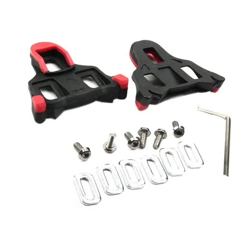Rennrad-Pedal-SPD-Klampe für Shimano SPD-SL, abschließbare Fahrradpedal-Klampe für Shimano Sh11-Systemschuhe, 6-Grad-Float-Clip