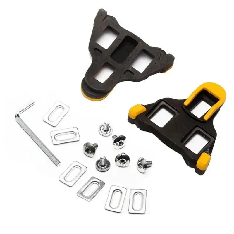 Rennrad-Pedal-SPD-Klampe für Shimano SPD-SL, abschließbare Fahrradpedal-Klampe für Shimano Sh11-Systemschuhe, 6-Grad-Float-Clip