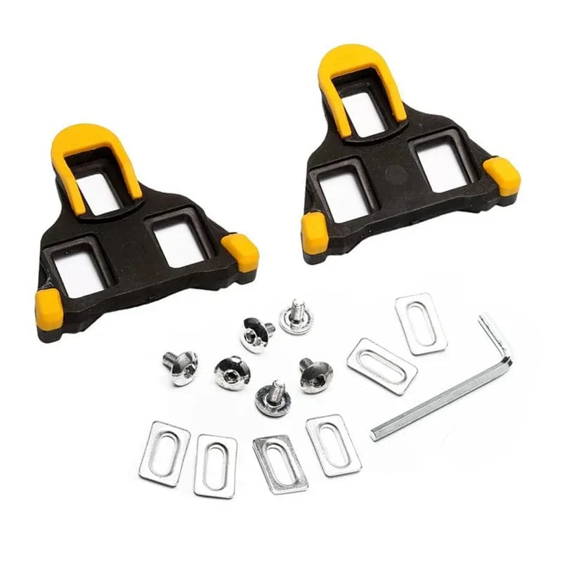 Rennrad-Pedal-SPD-Klampe für Shimano SPD-SL, abschließbare Fahrradpedal-Klampe für Shimano Sh11-Systemschuhe, 6-Grad-Float-Clip
