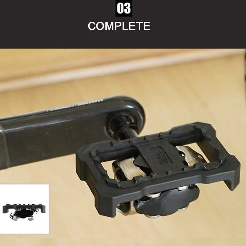 Richy 2 Stück langlebige Klickpedal-SPD-Fahrrad-Klickpedal-Plattformadapter für Shimano M520 M540 M8000 M9000 MTB-Pedale