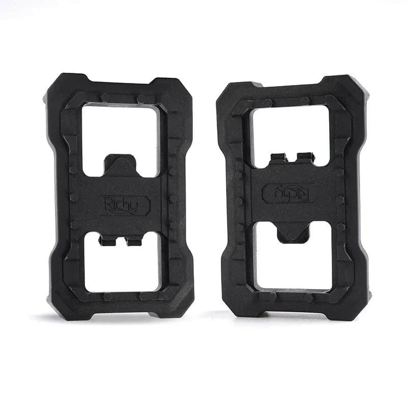 Richy 2 Stück langlebige Klickpedal-SPD-Fahrrad-Klickpedal-Plattformadapter für Shimano M520 M540 M8000 M9000 MTB-Pedale