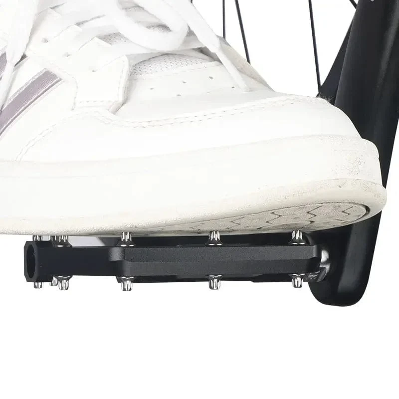 Fahrradpedalspikes, 25 Stück, rutschfeste Stahlbolzen, M4-Gewindebolzen, Stiftnägel für Fahrradpedale, Fahrradzubehör