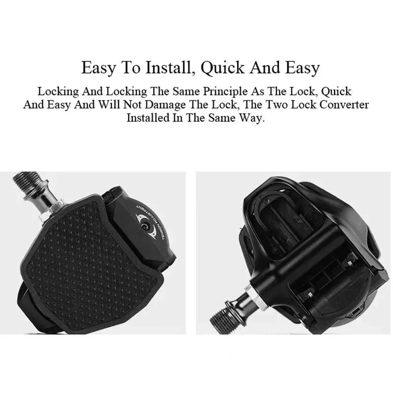 fit SPD-SL Pedale Adapter Flache Pedal Konverter für Shimano SPDL Rennrad System Platte für KEO Bike Klick Pedale Adapter