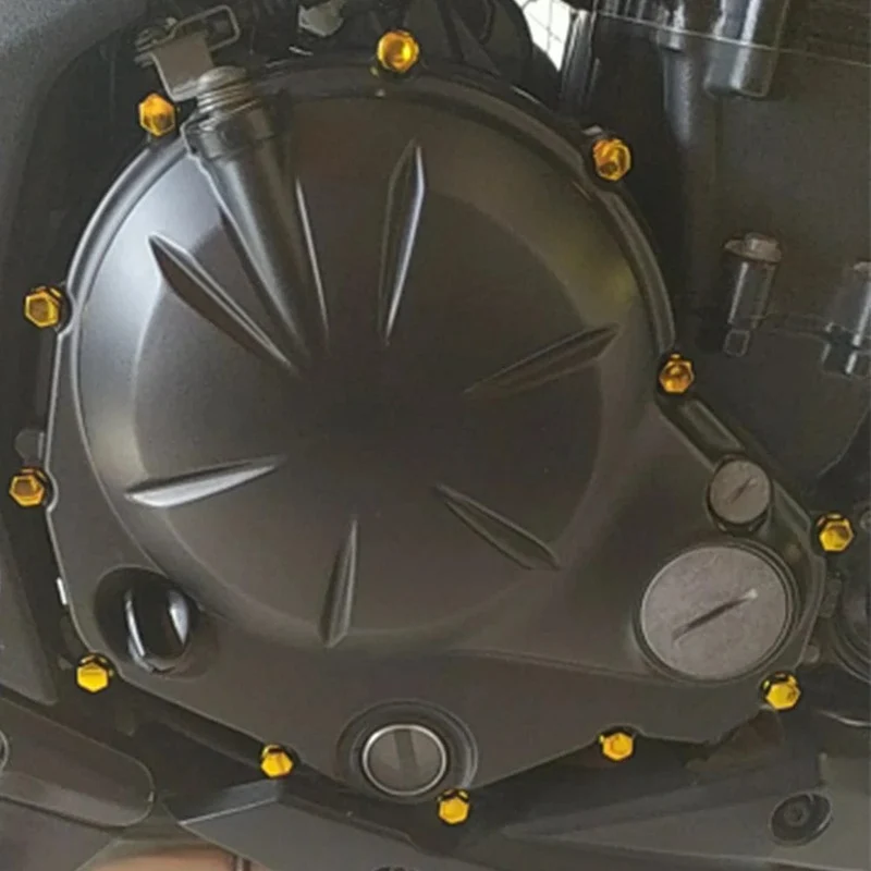 Universal 30 STÜCKE Motorrad Modellierung Überzug Mutter Dekorative Schraubverschluss Für Yamaha FZ1 FAZER FZ6 FZ6R FZ8 XJ6 MT01 MT03 MT-07 MT-09