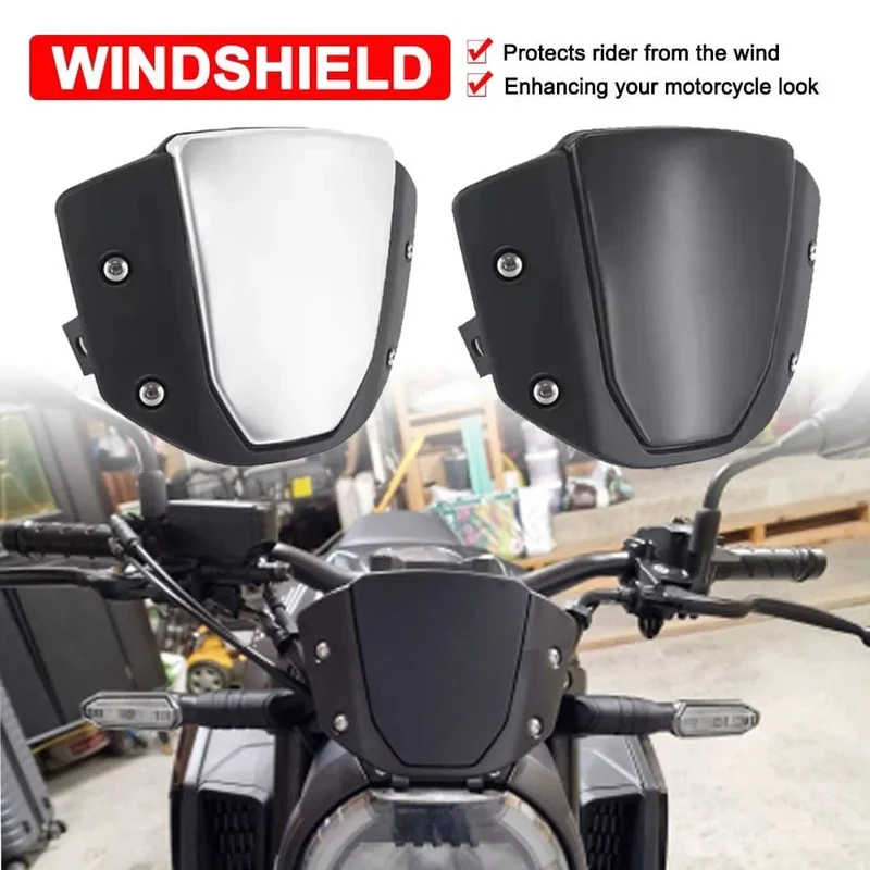 Cb650r Windschutzscheibe Motorrad Windschutz Für Honda CB650R 2019-2023 CB1000R 2018-2020 Vorne Sport Windabweiser Schutz Abdeckung