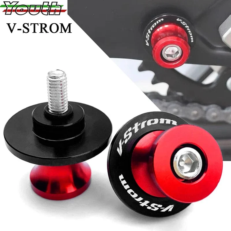 Für Suzuki V-Strom 250 1050 XT V Strom 650 VStrom 800DE DL650 DL100 Motorrad 8MM Schwinge Spulen Slider Stand Schrauben Protector