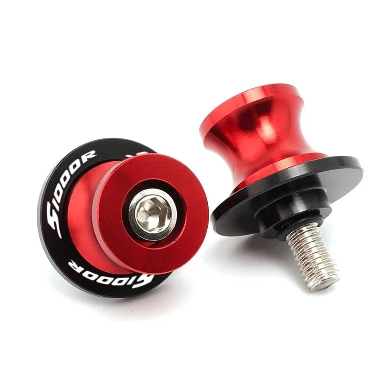 Logo Für BMW S1000R S1000RR 2009-2023 S1000XR 2014-2020 Schwinge Spulen Sliders Stand Schrauben CNC Motorrad Zubehör m8 Schrauben