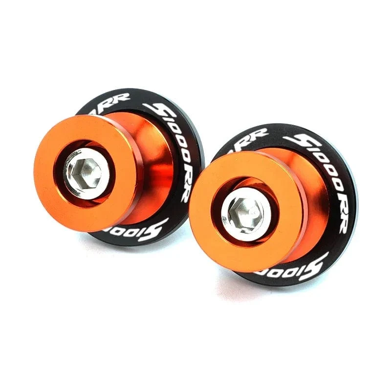 Logo Für BMW S1000R S1000RR 2009-2023 S1000XR 2014-2020 Schwinge Spulen Sliders Stand Schrauben CNC Motorrad Zubehör m8 Schrauben