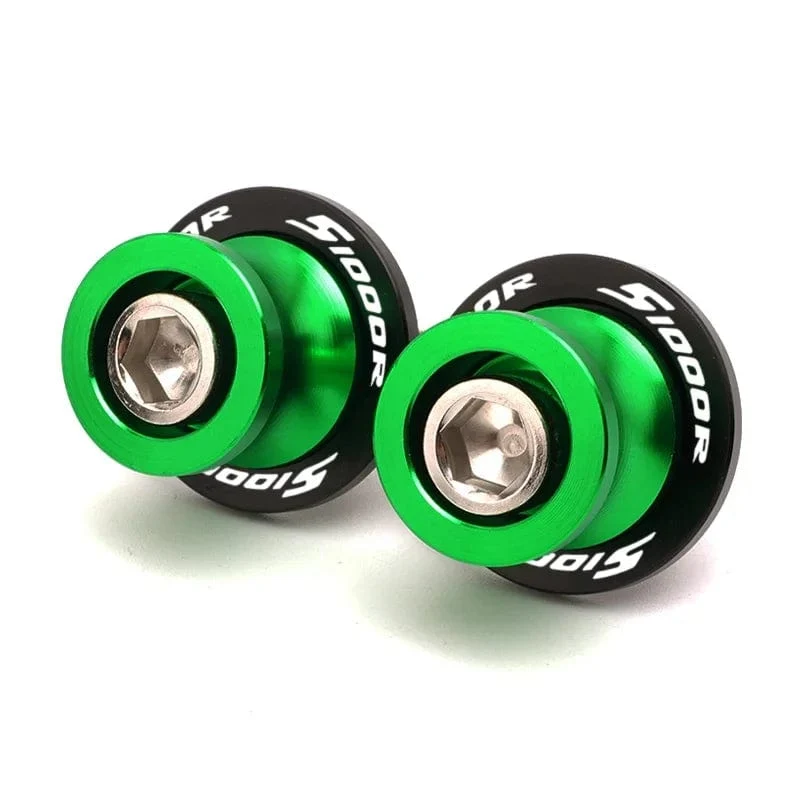 Logo Für BMW S1000R S1000RR 2009-2023 S1000XR 2014-2020 Schwinge Spulen Sliders Stand Schrauben CNC Motorrad Zubehör m8 Schrauben