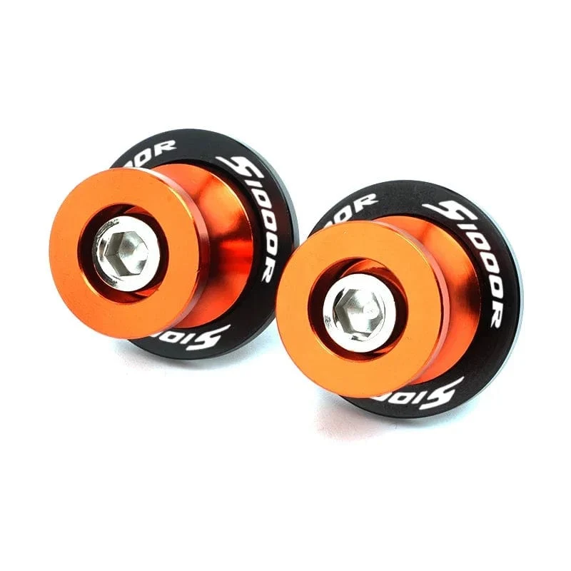 Logo Für BMW S1000R S1000RR 2009-2023 S1000XR 2014-2020 Schwinge Spulen Sliders Stand Schrauben CNC Motorrad Zubehör m8 Schrauben