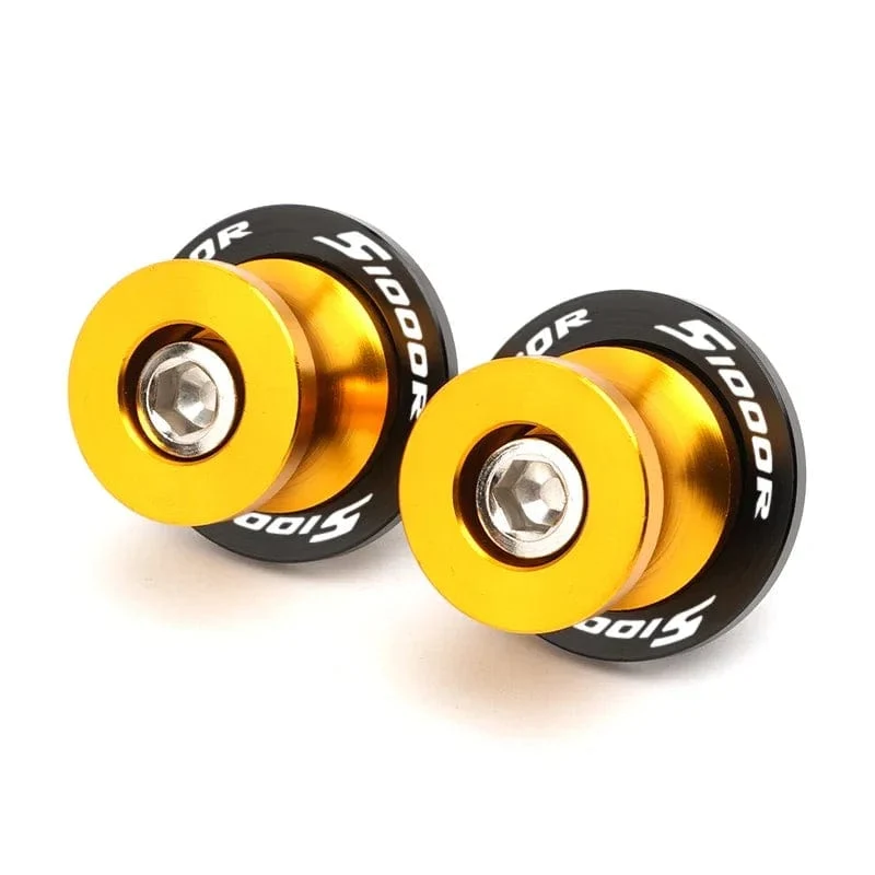 Logo Für BMW S1000R S1000RR 2009-2023 S1000XR 2014-2020 Schwinge Spulen Sliders Stand Schrauben CNC Motorrad Zubehör m8 Schrauben