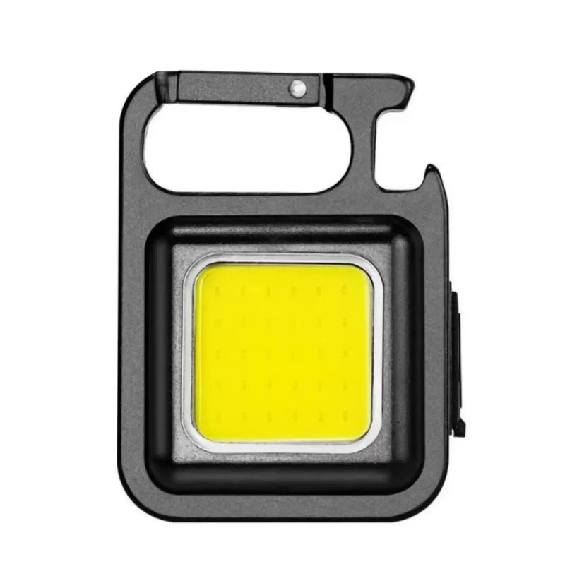 Starkes Licht, tragbar, Mini-Schlüsselanhänger, kleine Taschenlampe, Aufladen, Camping, Arbeit, multifunktionale Auto-Reparatur-LED