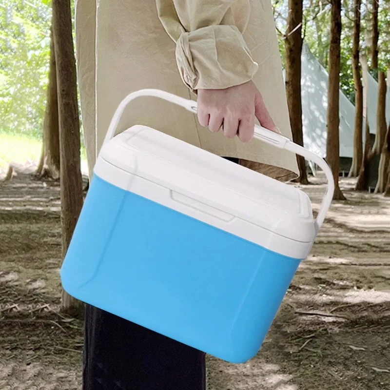 5L/6L Mini-Kühlschrank fürs Auto Picknick-Kühlschränke Wärme- und Kältekonservierung für Camping im Freien Frischhalte-Kühlbox Picknicktasche
