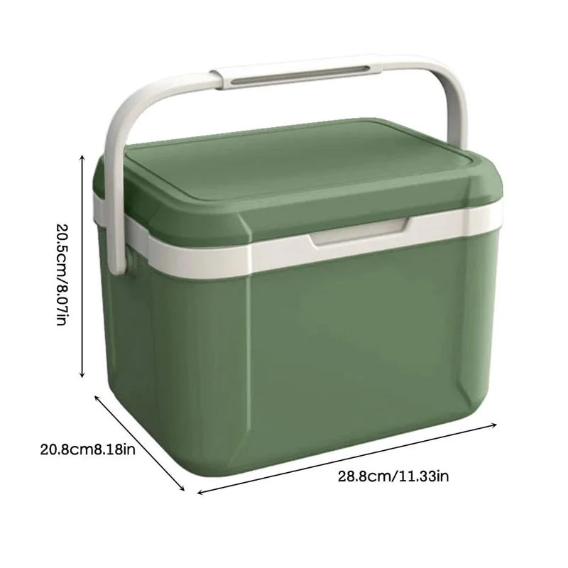 5L/6L Mini-Kühlschrank fürs Auto Picknick-Kühlschränke Wärme- und Kältekonservierung für Camping im Freien Frischhalte-Kühlbox Picknicktasche