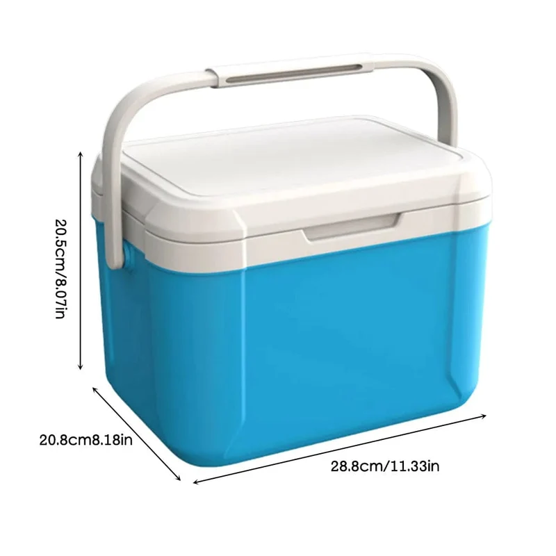 5L/6L Mini-Kühlschrank fürs Auto Picknick-Kühlschränke Wärme- und Kältekonservierung für Camping im Freien Frischhalte-Kühlbox Picknicktasche
