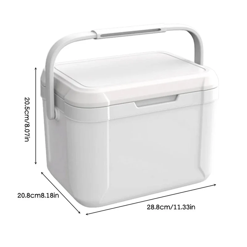 5L/6L Mini-Kühlschrank fürs Auto Picknick-Kühlschränke Wärme- und Kältekonservierung für Camping im Freien Frischhalte-Kühlbox Picknicktasche