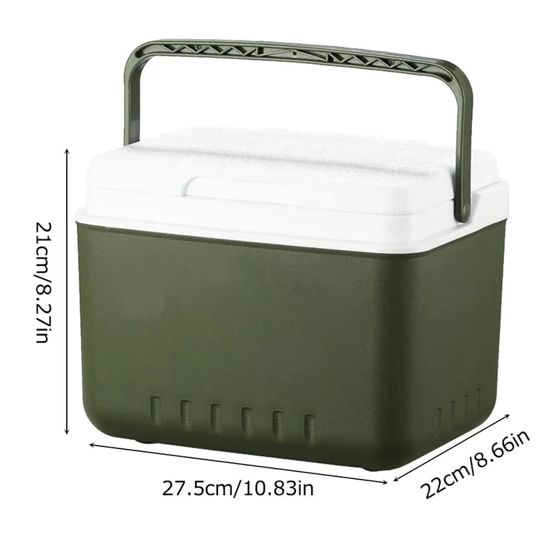 5L/6L Mini-Kühlschrank fürs Auto Picknick-Kühlschränke Wärme- und Kältekonservierung für Camping im Freien Frischhalte-Kühlbox Picknicktasche