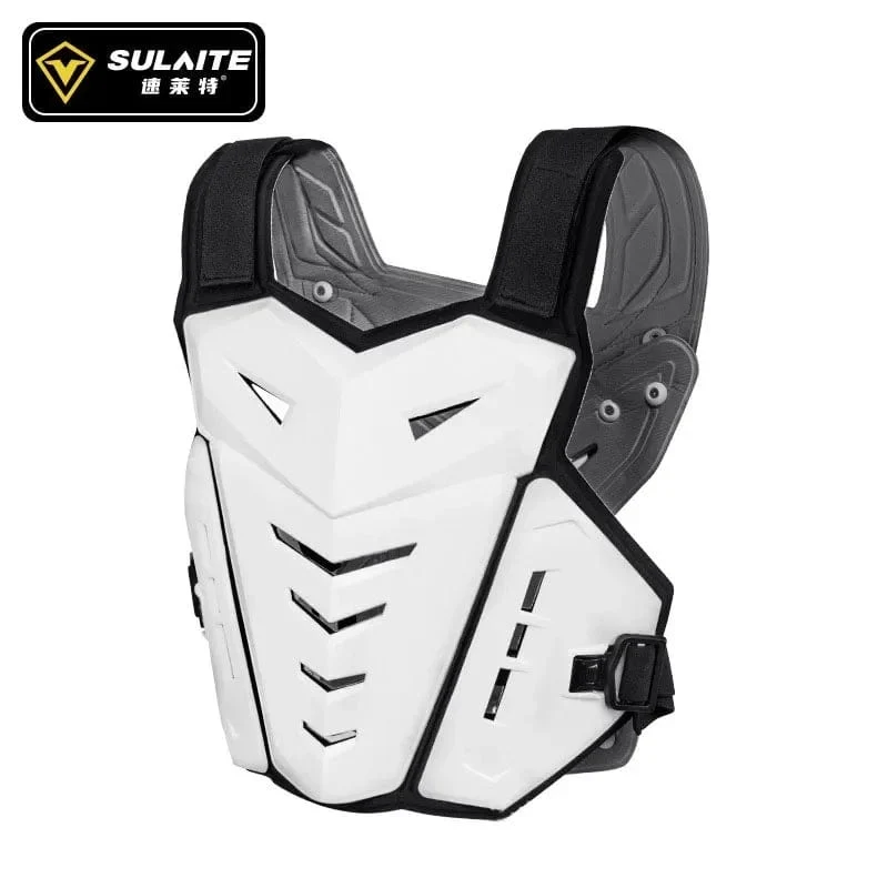 SULAITE Motocross-Körperpanzerung Motorradjacke Motocross Moto Weste Rücken Brustschutz Offroad Dirtbike Schutzausrüstung