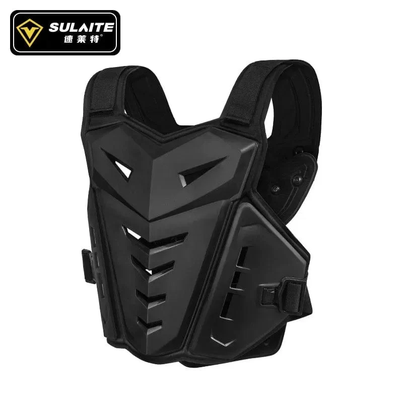 SULAITE Motocross-Körperpanzerung Motorradjacke Motocross Moto Weste Rücken Brustschutz Offroad Dirtbike Schutzausrüstung