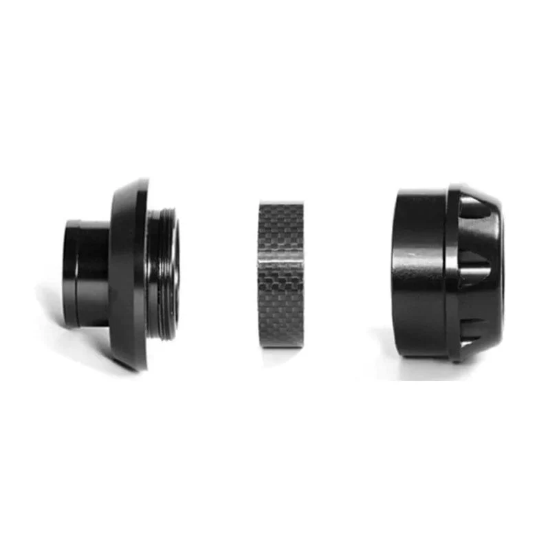2 Stücke Universal Motorrad Crash Protector Aluminium Gabelschutz Motorrad Motorrad Radschutz Crash Cap Slider