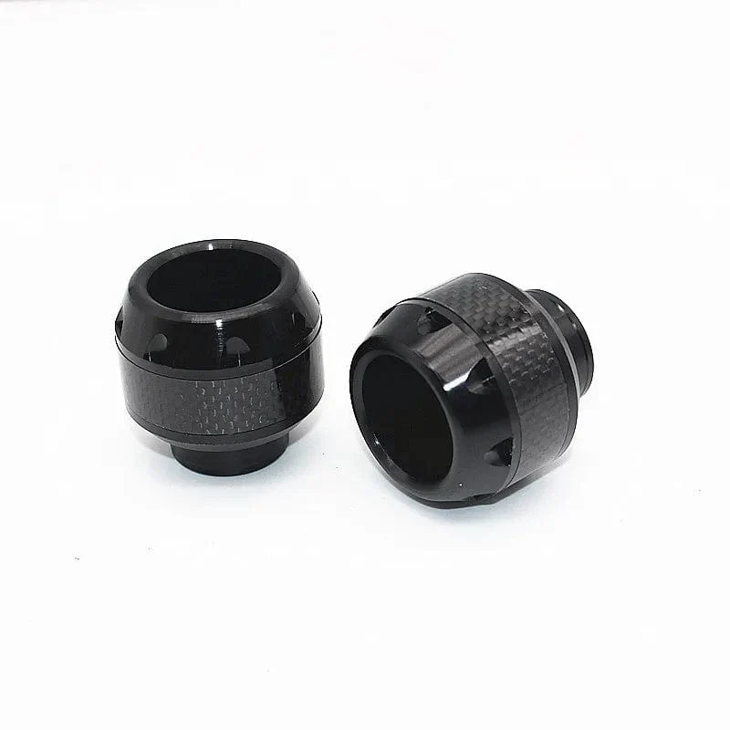 2 Stücke Universal Motorrad Crash Protector Aluminium Gabelschutz Motorrad Motorrad Radschutz Crash Cap Slider