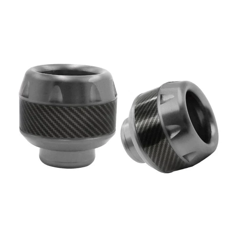 2 Stücke Universal Motorrad Crash Protector Aluminium Gabelschutz Motorrad Motorrad Radschutz Crash Cap Slider