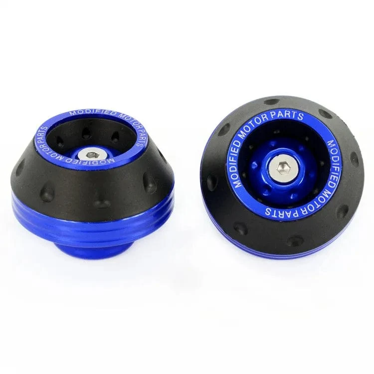 2 Stücke Universal Motorrad Crash Protector Aluminium Gabelschutz Motorrad Motorrad Radschutz Crash Cap Slider