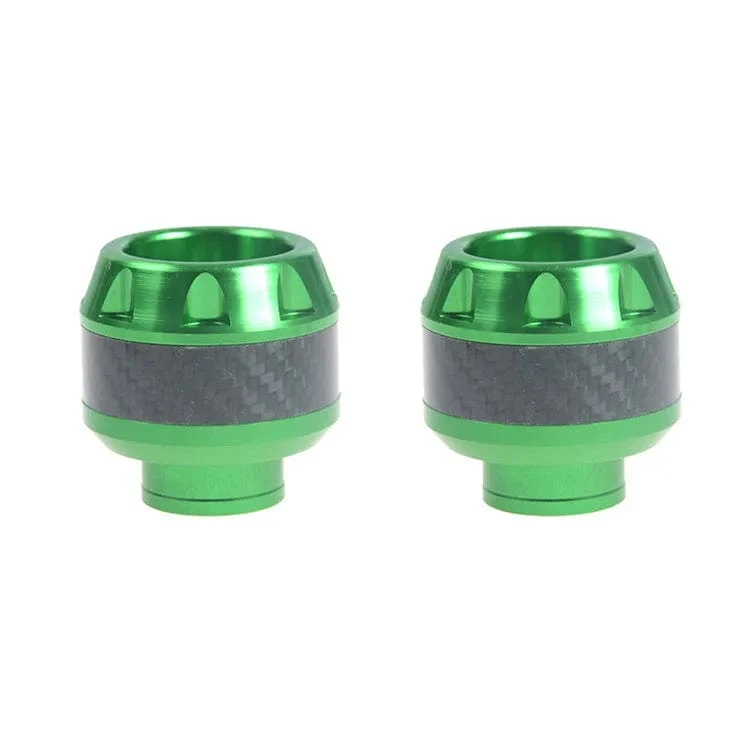 2 Stücke Universal Motorrad Crash Protector Aluminium Gabelschutz Motorrad Motorrad Radschutz Crash Cap Slider