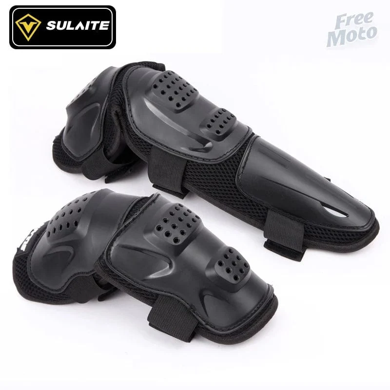 SULAITE Motorrad-Knieschützer und Ellbogenschützer Schutzausrüstung für den Außenbereich, Motocross-Ausrüstung, Moto-Knieschutz