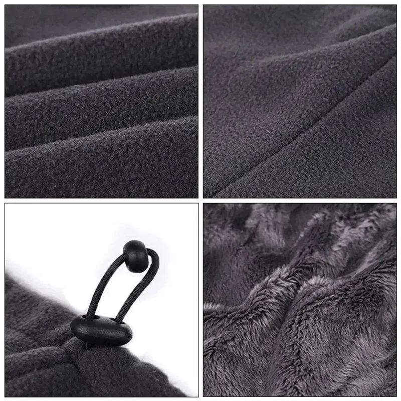 Winter Warme Skimaske Männer Bandana Fleece Halswärmer Gamasche Winddichter Schal Camping Wandern Sturmhaube Angeln Radfahren Gesichtsmaske